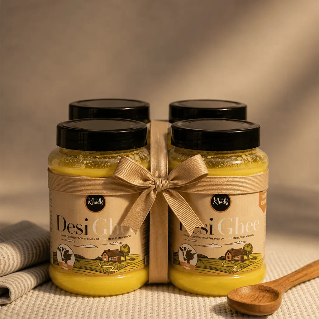 Cow Desi Ghee Stock Up Pack (4 Jars)